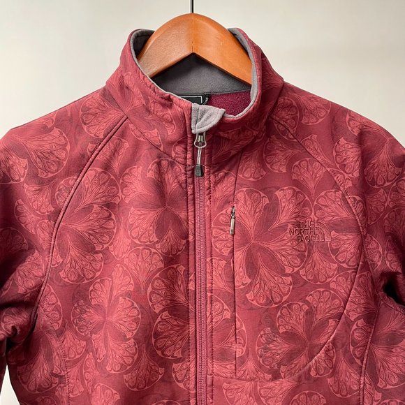 The North Face TNF APEX Softshell Jacket, Maroon, Size Large - Picture 3 of 11